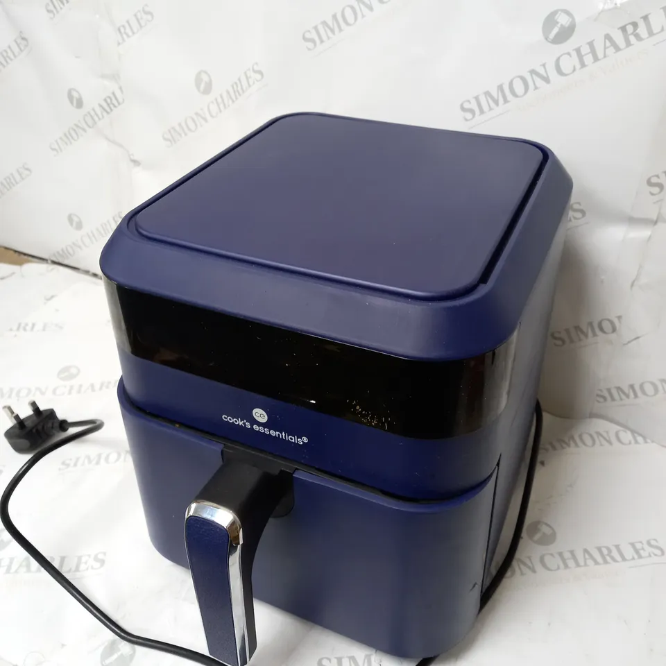 COOK'S ESSENTIALS 5.8L AIR FRYER NAVY