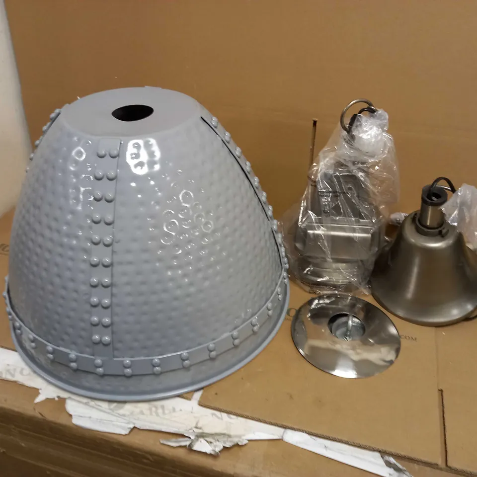 BRAND NEW DAL LIGHTING LARGE GREY PENDANT LIGHT