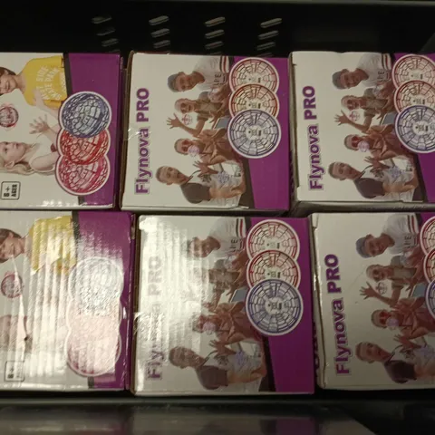 6 BOXED FLYNOVA PRO FLYING SPINNER