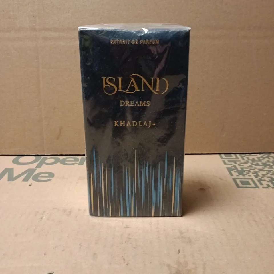 BOXED AND SEALED ISLAND DREAMS KHADLAJ EXTRAIT DE PARFUM