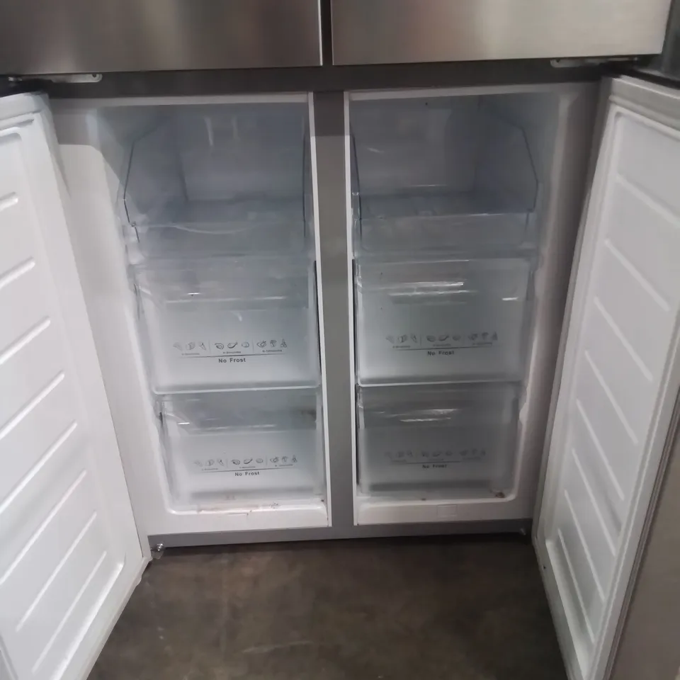 HISENSE RQ560N4WCF FREESTANDING AMERICAN FRIDGE FREEZER CROSS DOOR - UNPROCESSED RAW RETURN 