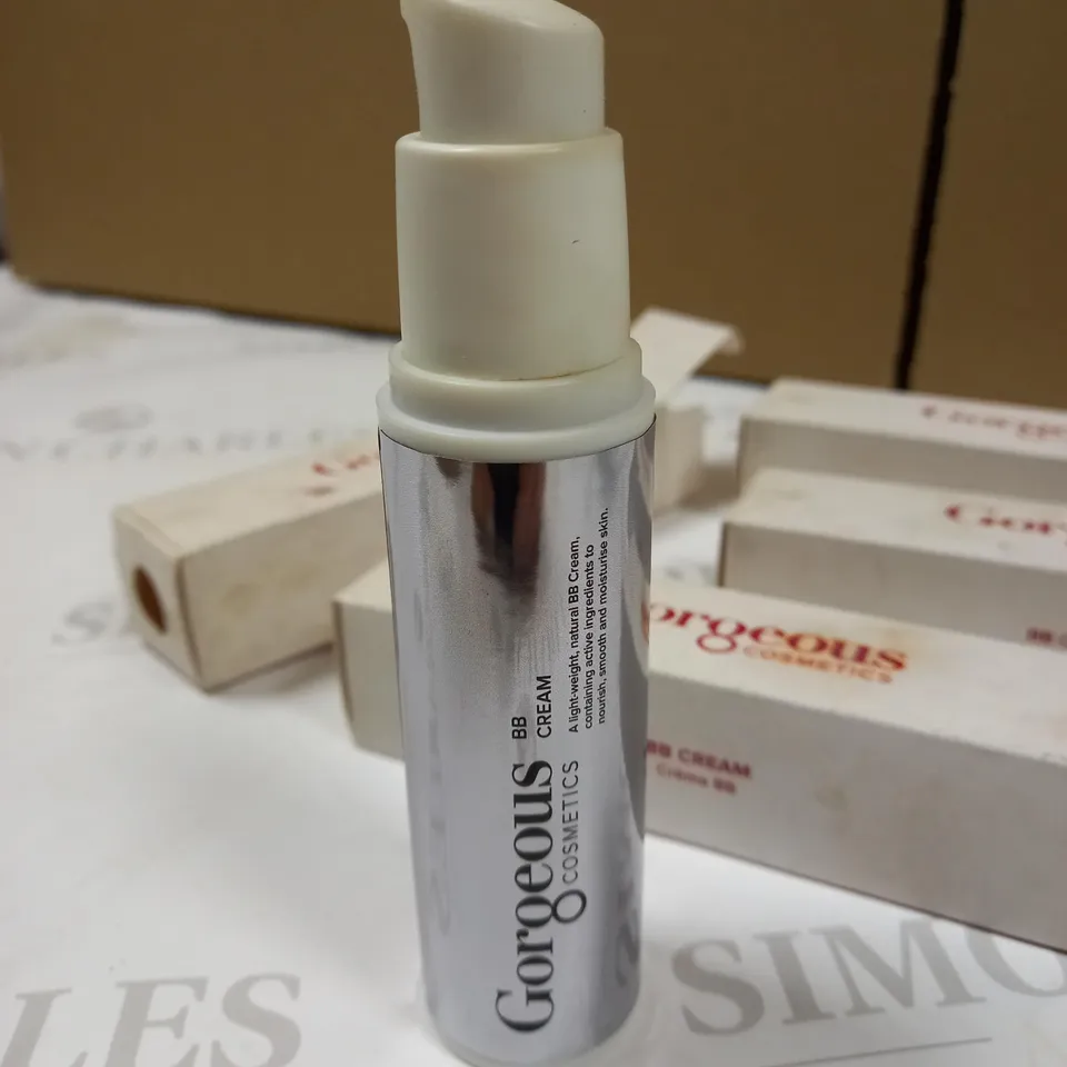 LOT OF APPROX 4 BOXED GORGEOUSE COSMETICS BB CREAM