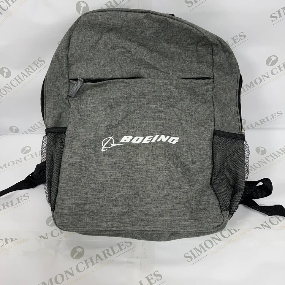 BOEING GREY HEATHER BACKPACK