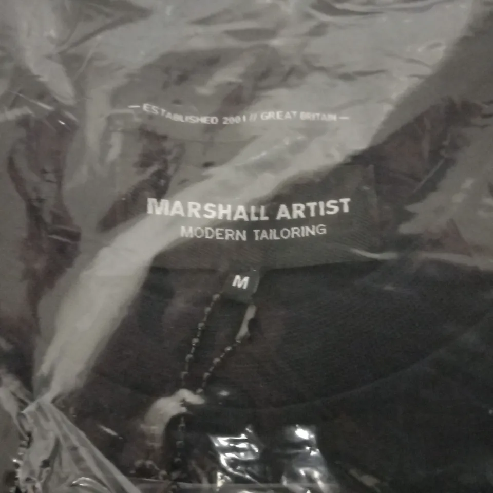 MARSHALL ARTIST BLACK TSHIRT - SIZE M