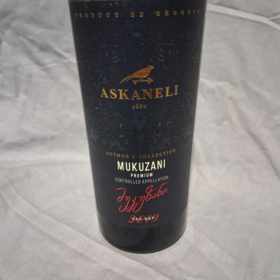 ASKANELI MUKUZANI PREMIUM – AUTHOR'S COLLECTION RED DRY WINE, GEORGIA