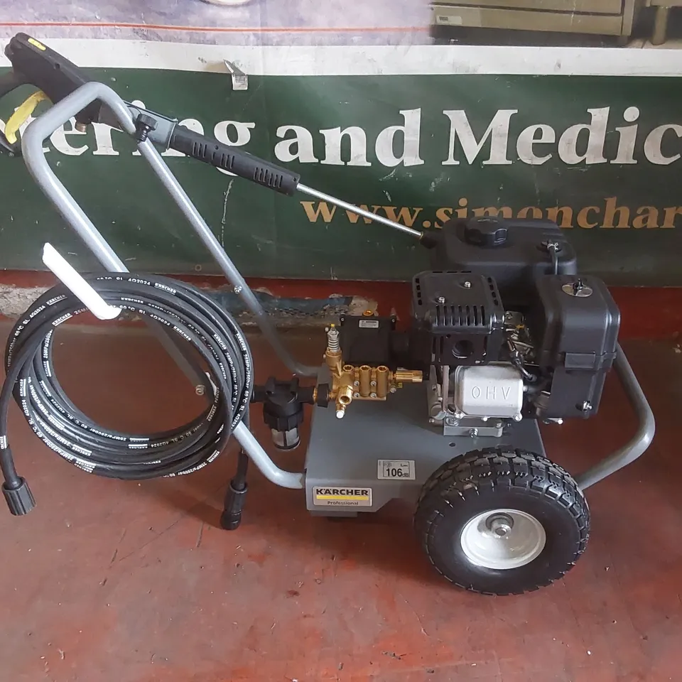 BRAND NEW KÄRCHER HD 7/20 G CLASSIC S/N 018156 PETROL PRESSURE WASHER