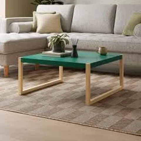 BOXED ARNIE COFFEE TABLE - EMERALD (1 BOX)