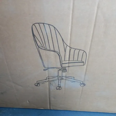 BOXED MOLBY OFFICE CHAIR - BLACK