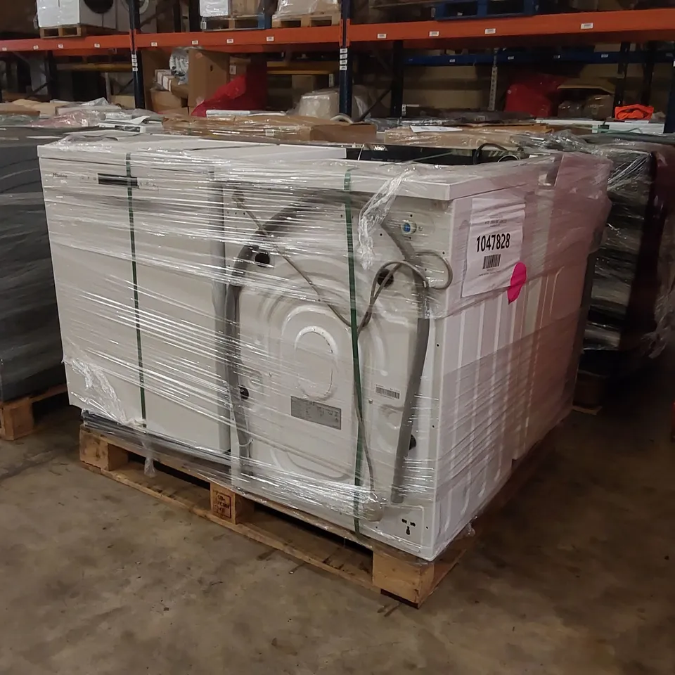 PALLET OF APPROXIMATELY 4 UNPROCESSED RAW RETURN WHITE GOODS TO INCLUDE;