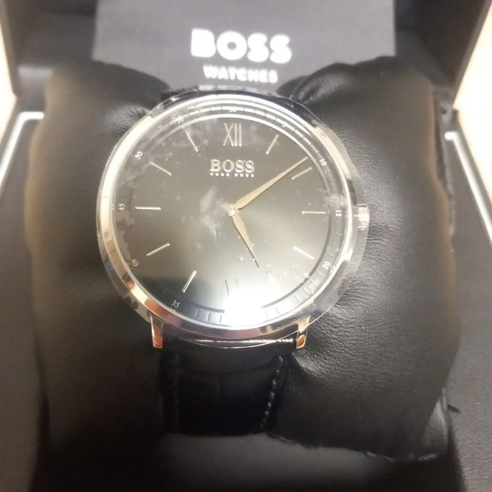 BOXED HUGO BOSS GENTS ESSENTIAL WRIST WATCH