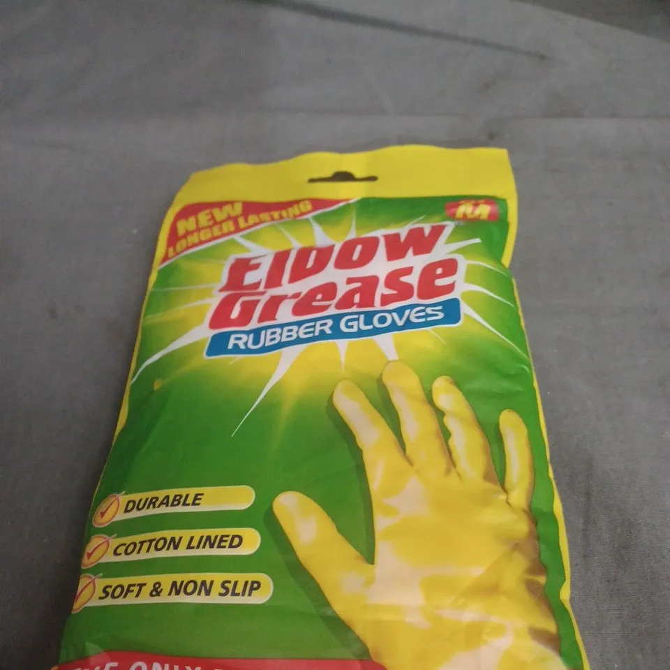 BOX OF APPROXIMATELY 20 ASSORTED HOUSEHOLD ITEMS INCLUDING OREA FILTERS , ELBOW GREASE RUBBER CLOTHES AND COLOUR CHANGING CUPS