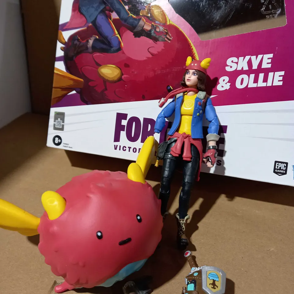 FORTNITE VICTORY ROYALE SERIES SKYE AND OLLIE ACTION FIGURE 