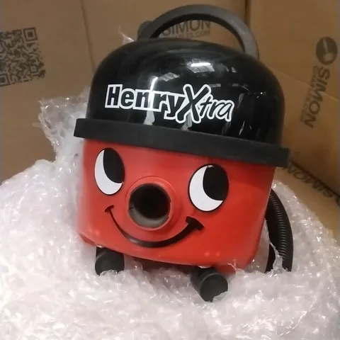 NUMATIC HENRY XTRA HVX200 VACUUM CLEANER BLACK, RED
