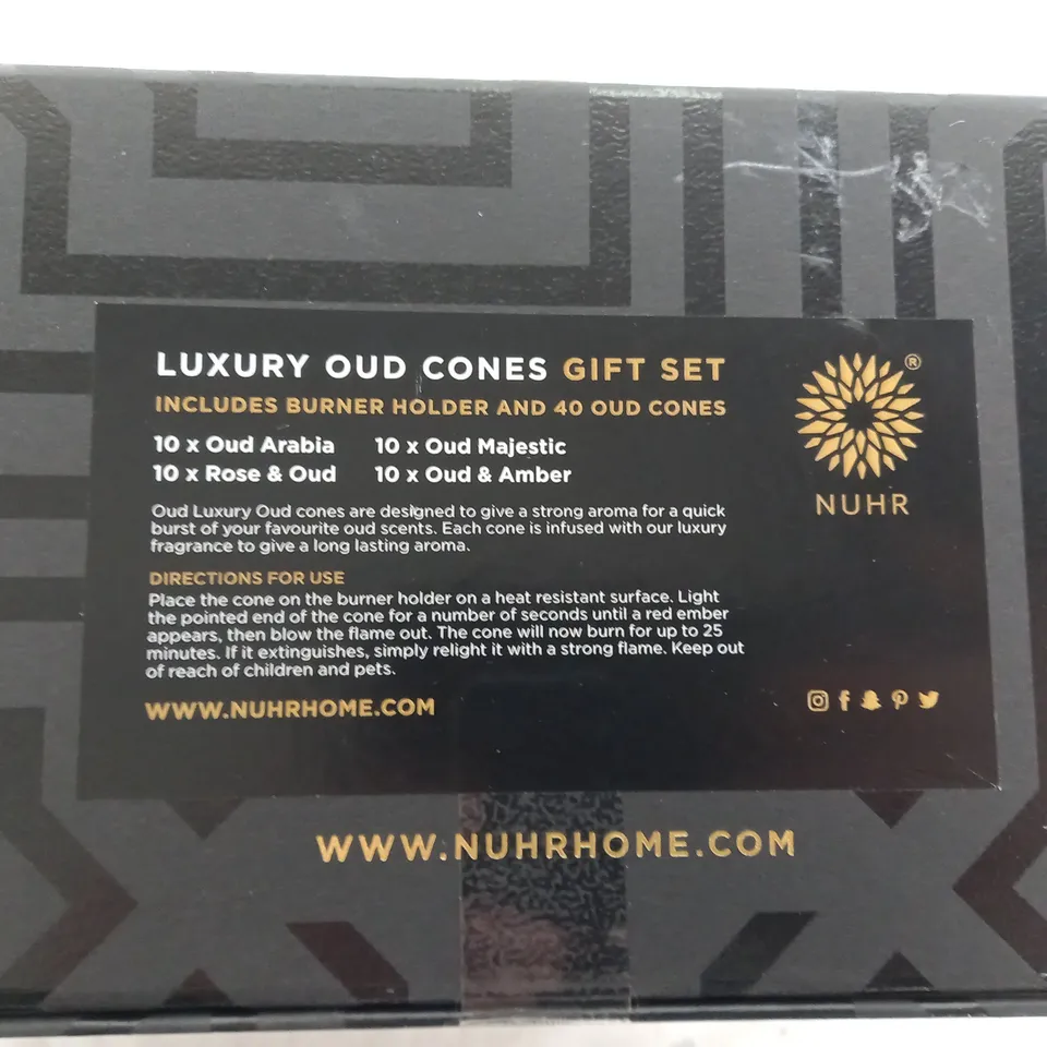 LUXURY OUD CONES GIFT SET 