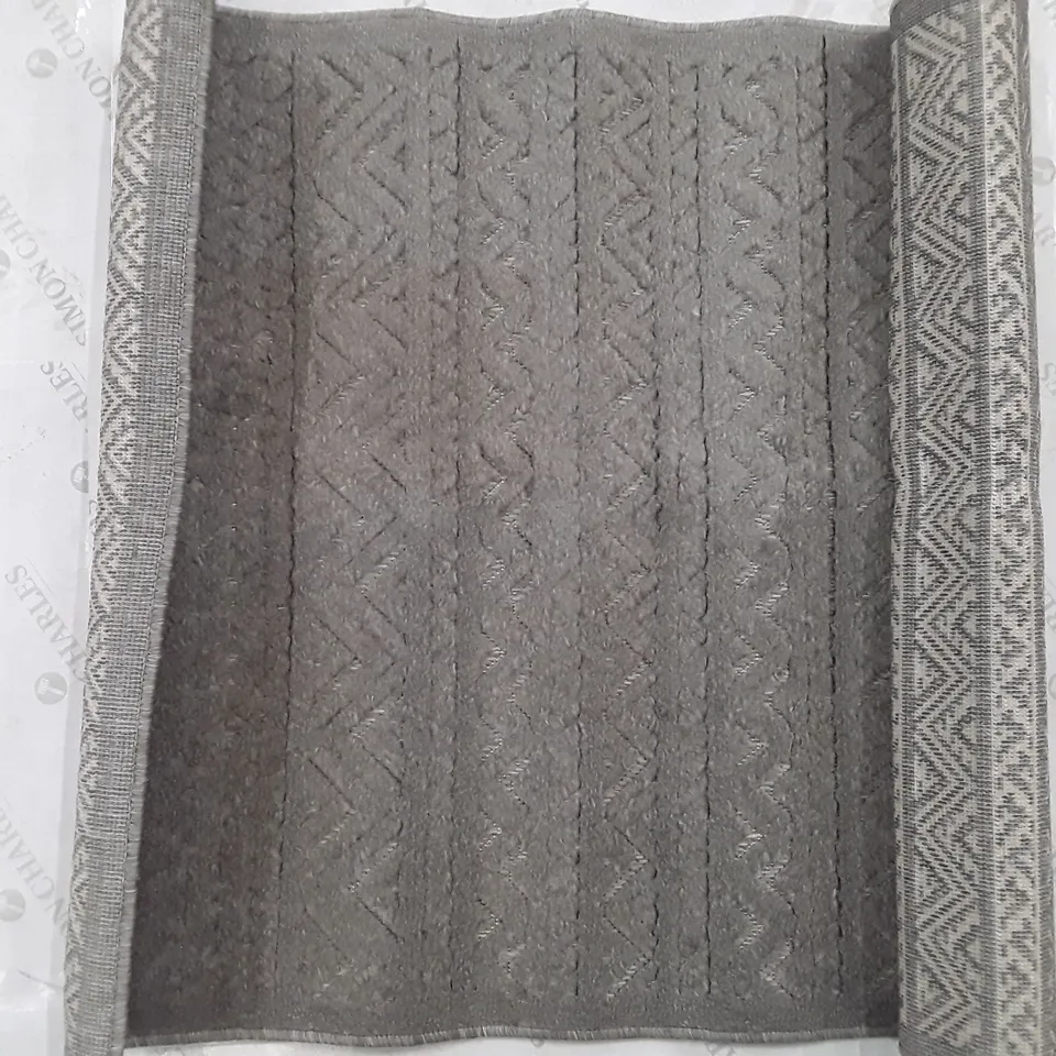 PACO HOME LIVORNO RUG IN GREY (80X150CM)