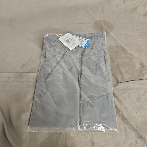 BAGGED ADIDAS ESSENTIALWOVEN SHORTS IN GREY SIZE XL