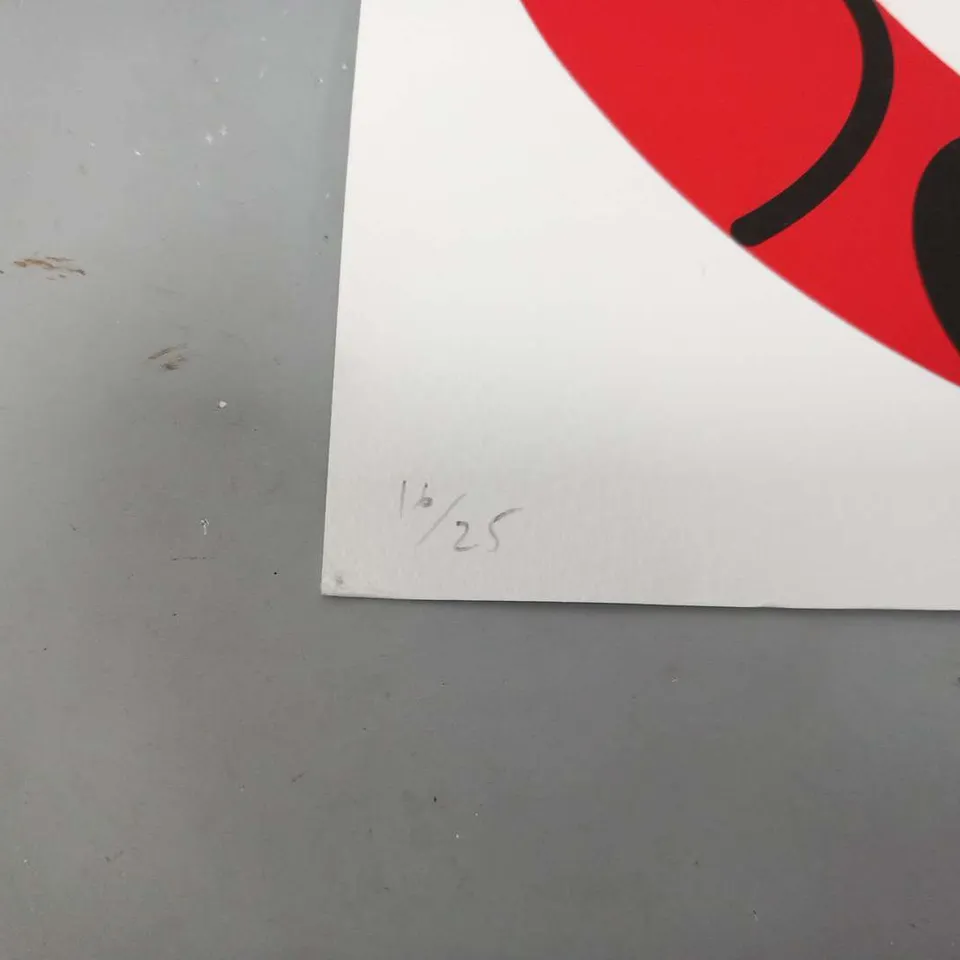 JAMES JOYCE 'THE TRUTH ISN’T GOOD ENOUGH', 2023 SIGNED PRINT NUMBERED #16/25