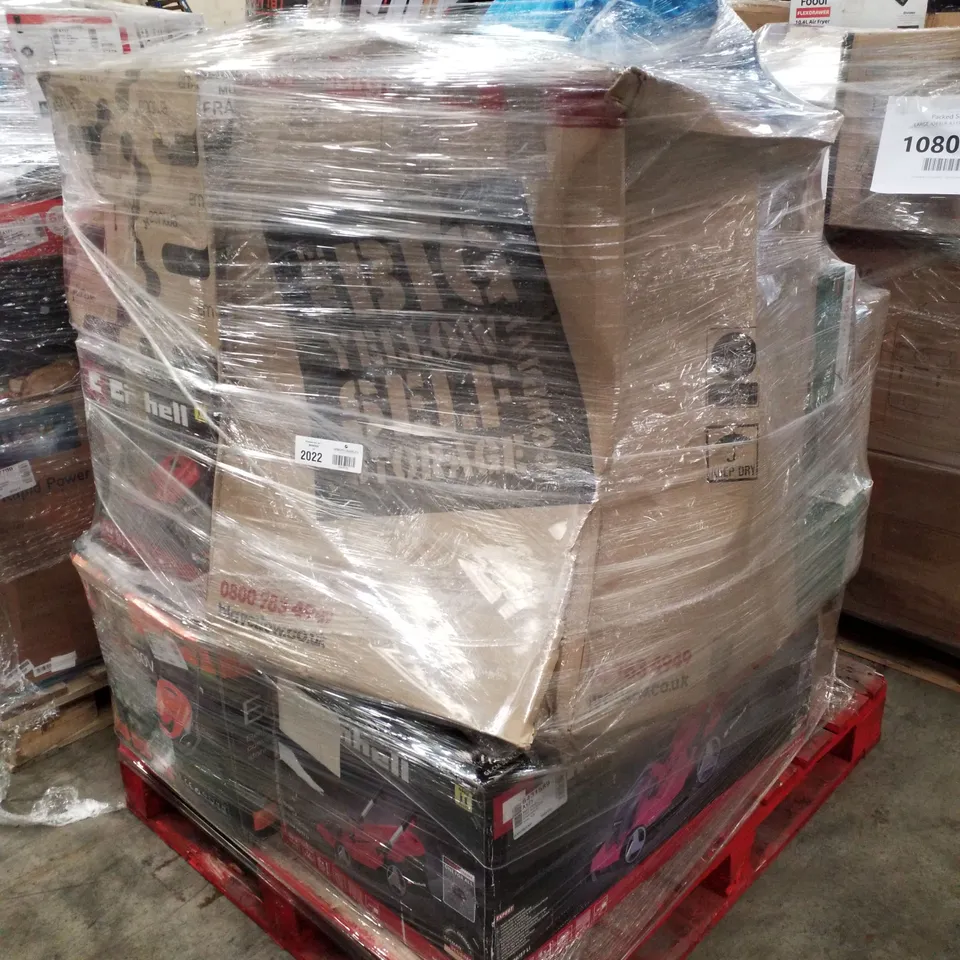 PALLET OF APPROXIMATELY 13 UNPROCESSED RAW RETURN HOUSEHOLD AND ELECTRICAL GOODS TO INCLUDE;