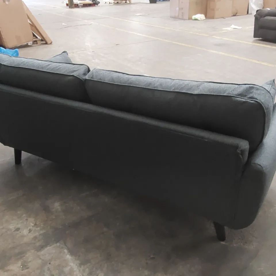 PAULO FABRIC 3 SEATER SOFA - MIDNIGHT RRP £799