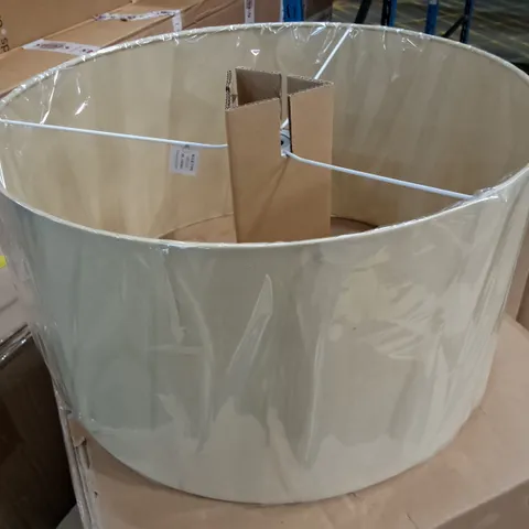 RENI NATURAL FABRIC LARGE DRUM SHADE