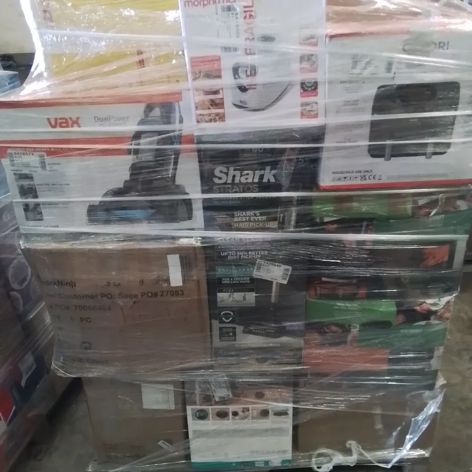 PALLET OF APPROXIMATELY 24 UNPROCESSED RAW RETURN HOUSEHOLD AND ELECTRICAL GOODS TO INCLUDE;