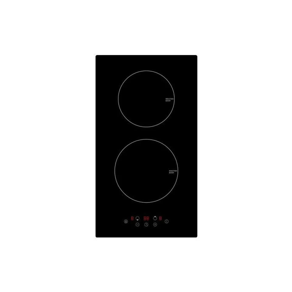 BOXED ELECTRIQ 30CM 2 ZONE DOMINO INDUCTION HOB - PLUG IN AND GO