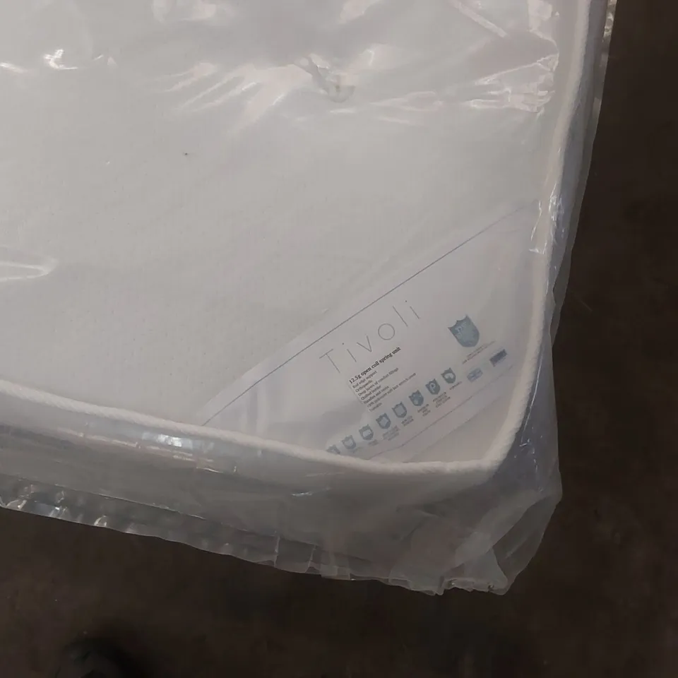QUALITY BAGGED TIVOLI 12.5G OPEN COIL SPRING UNIT 5' KING SIZE MATTRESS 