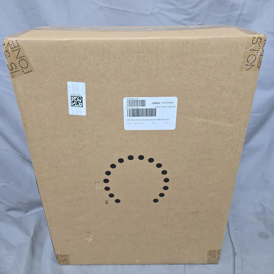 CURTIS STONE SET OF 2 DURA PAN ROAST AND BAKE STORE PAN