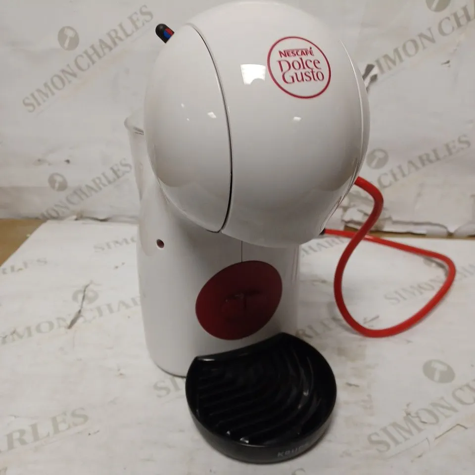 KRUPS NESCAFÉ DOLCE GUSTO PICCOLO XS MANUAL COFFEE MACHINE, WHITE