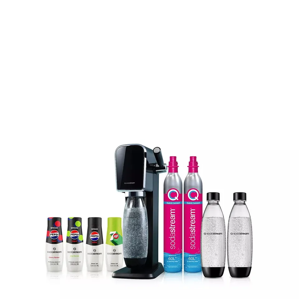 SODASTREAM ART SPARKLING WATER MAKER BUNDLE 
