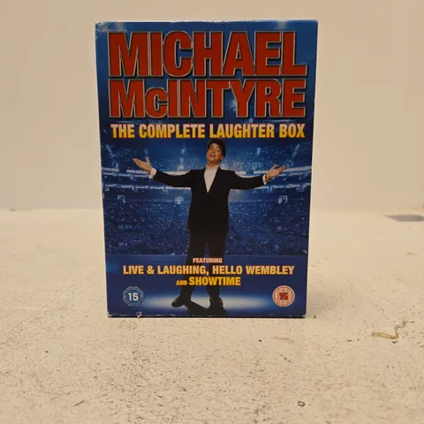 MICHAEL MCINTYRE THE COMPLETE LAUGHTER BOX 3 DVD BOX