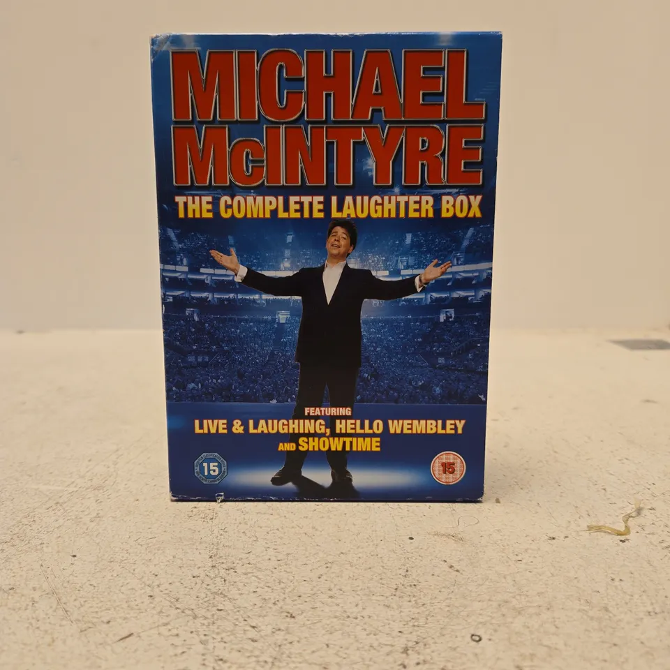 MICHAEL MCINTYRE THE COMPLETE LAUGHTER BOX 3 DVD BOX