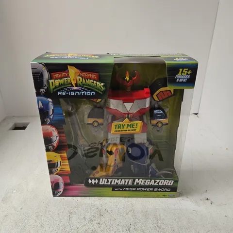 BOXED POWER RANGERS ULTIMATE MEGAZORD 