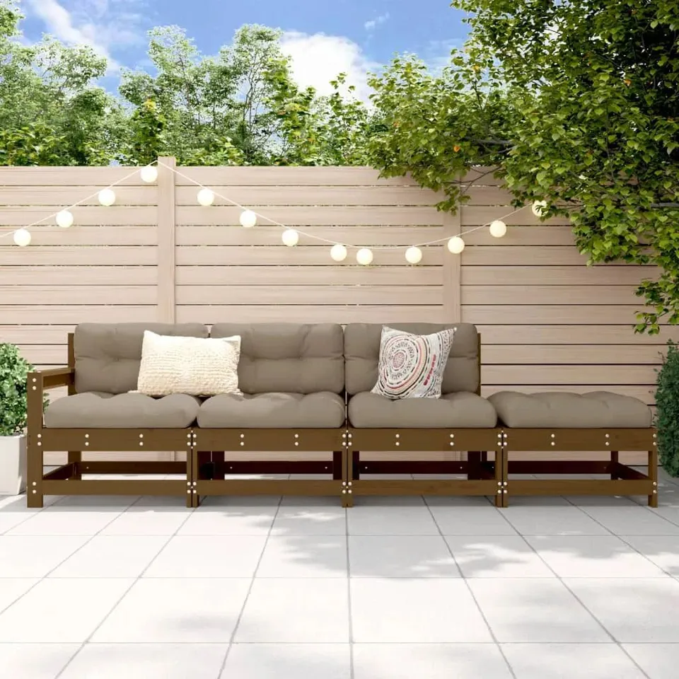 BOXED VESPERA 62CM WIDE OUTDOOR PATIO SET -DRIFT BROWN-