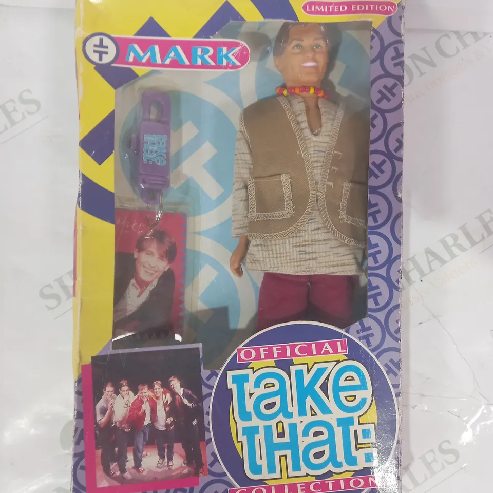 OFFICIAL TAKE THAT COLLECTION - LIMITED EDITION COLLECTIBLE DOLL - MARK