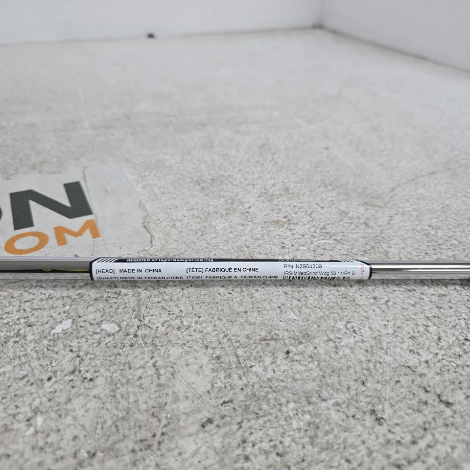 TAYLORMADE CROSSLINE 360 WEDGE 58° GOLF CLUB (KBS TOUR 105 SHAFT)