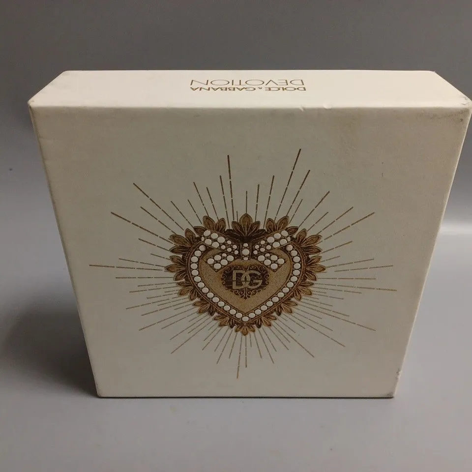 BOXED DOLCE & GABBANA DEVOTION EAU DE PARFUM 50ML GIFT SET