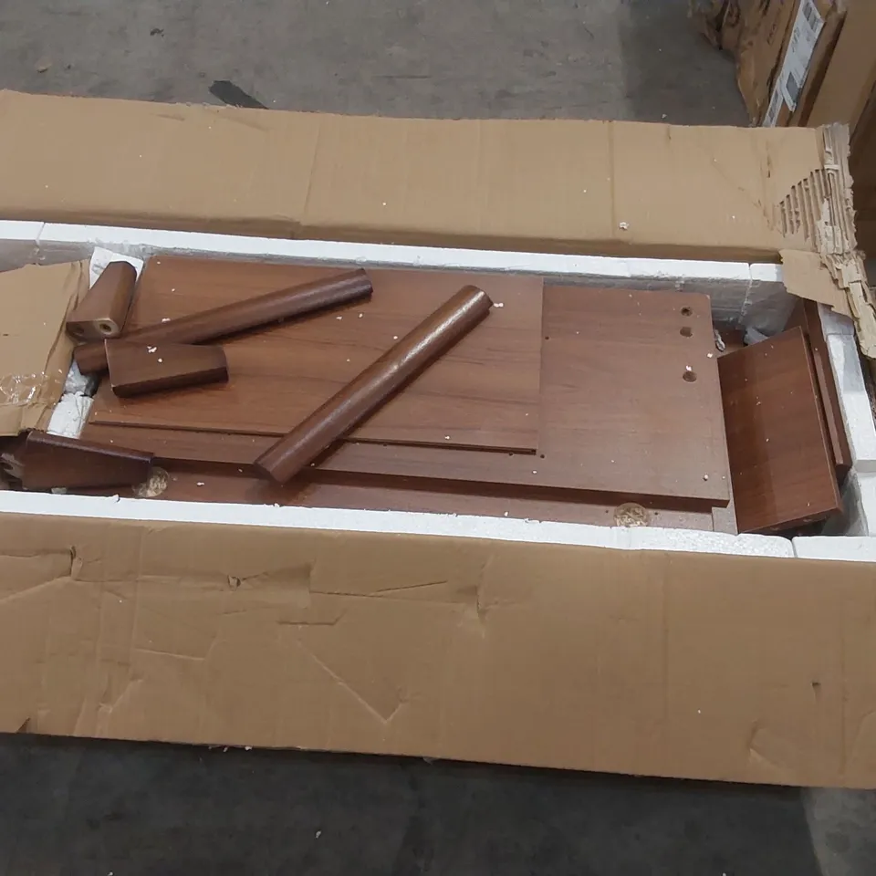 BOXED WOODEN STORAGE CABINET 