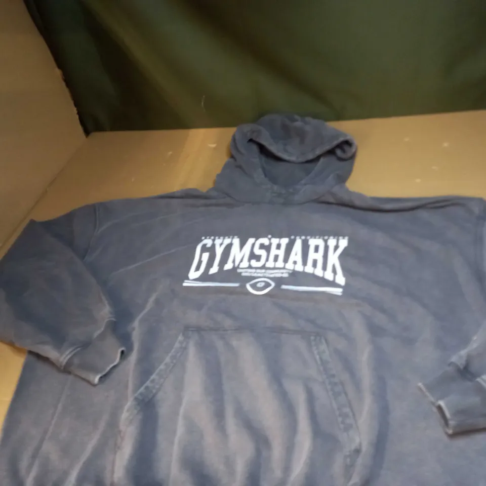 GYMSHARK GREY HOODIE SIZE L