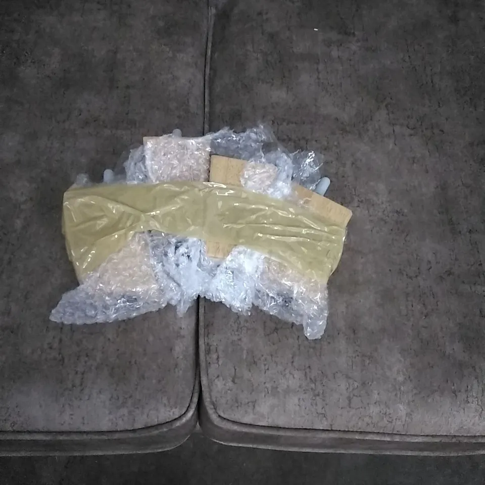 QUALITY DESIGNER AMAYA FABRIC 3 SEATER SOFA MARBLE BROWN 