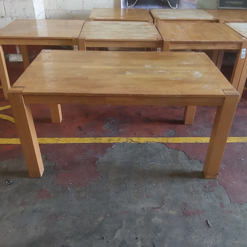 SOLID WOOD RESTAURANT DINING TABLE