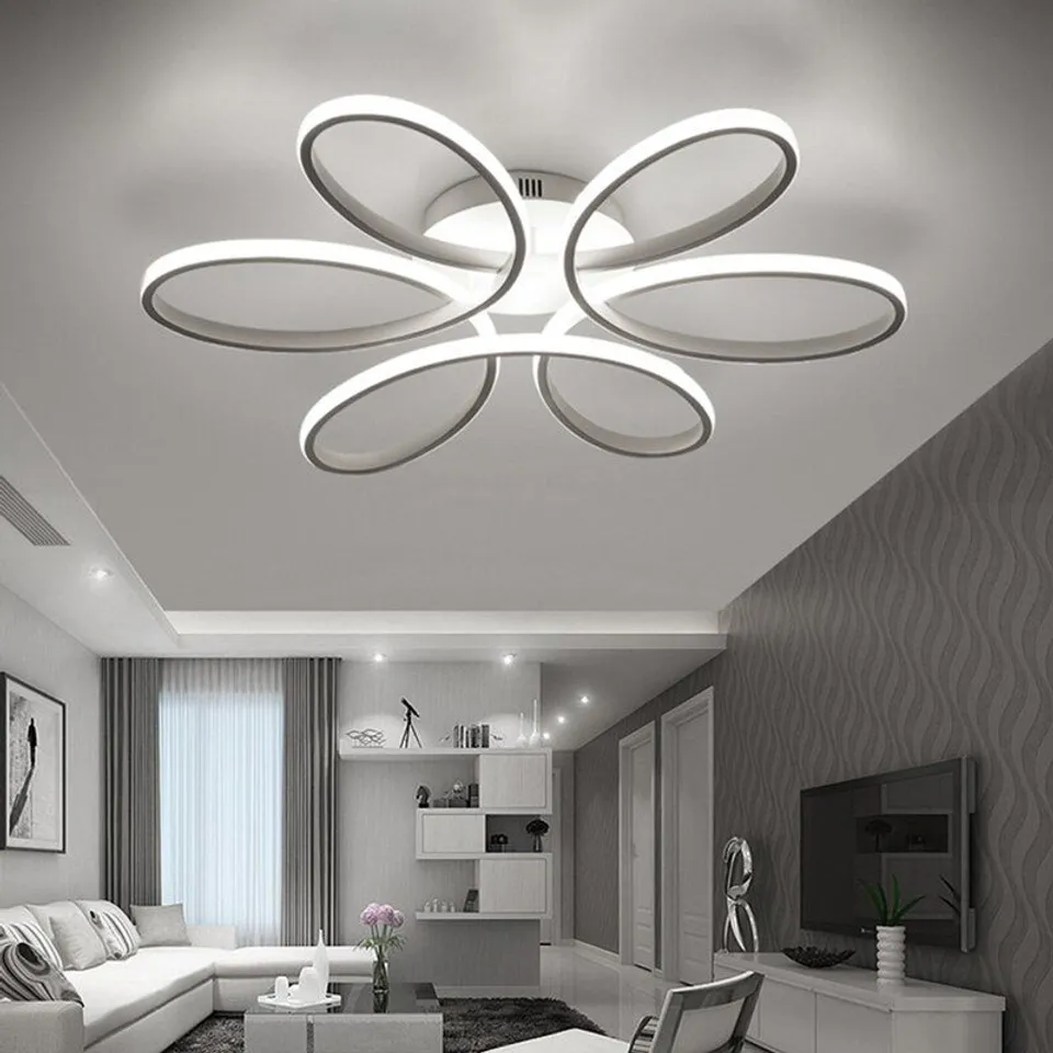 BOXED BERNARDI 1 LIGHT LED SEMI FLUSH MOUNT 10CM