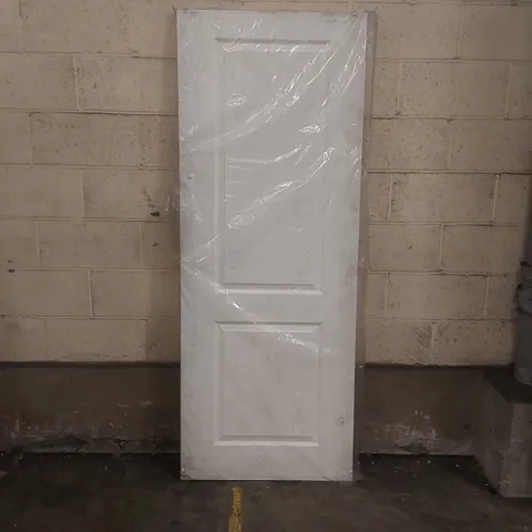 SOLID WOOD INTERNAL DOOR - APPROXIMATELY 198.2 x 76cm