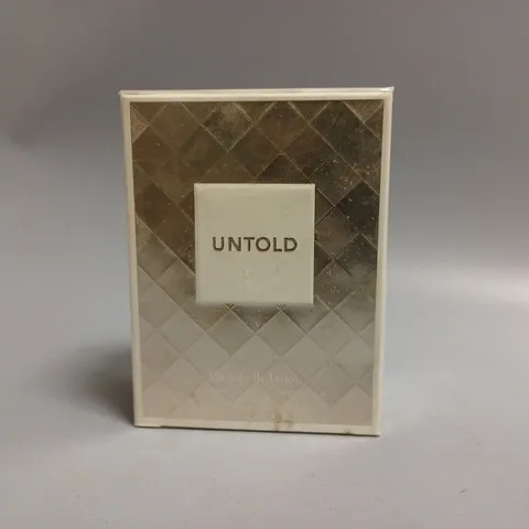 BOXED AND SEALED ELIZABETH ARDEN UNTOLD EAU DE PARFUM 50ML 