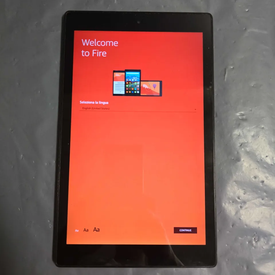 UNBOXED AMAZON FIRE TABLET - SL056ZE