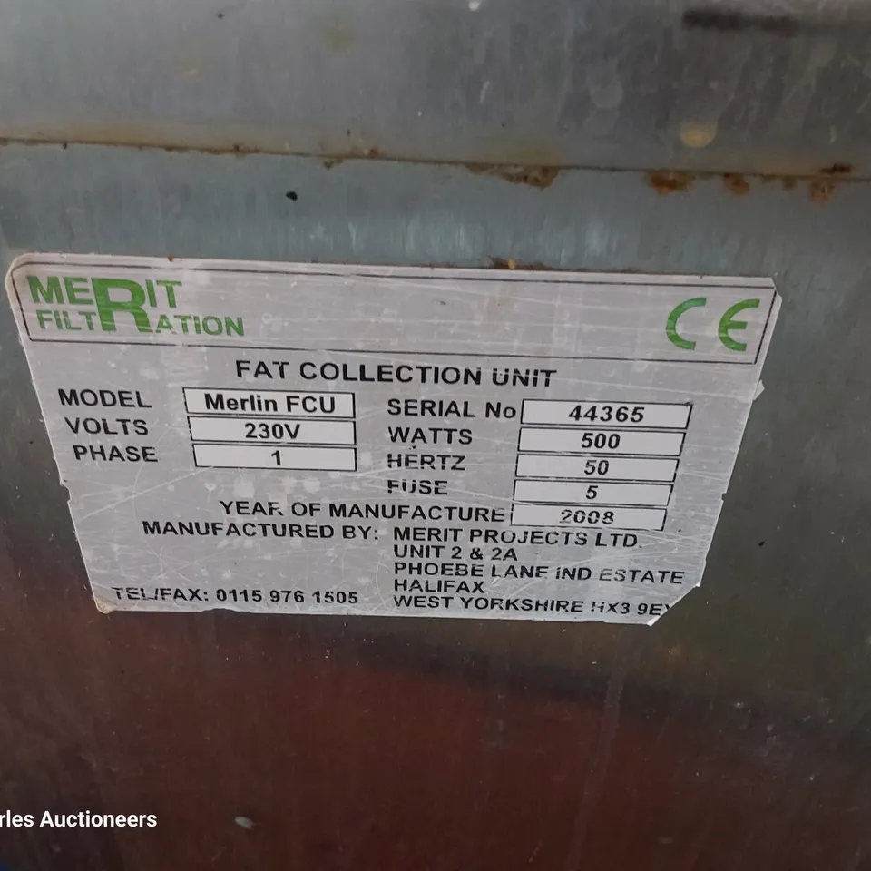 MERLIN FAT COLLECTION UNIT 