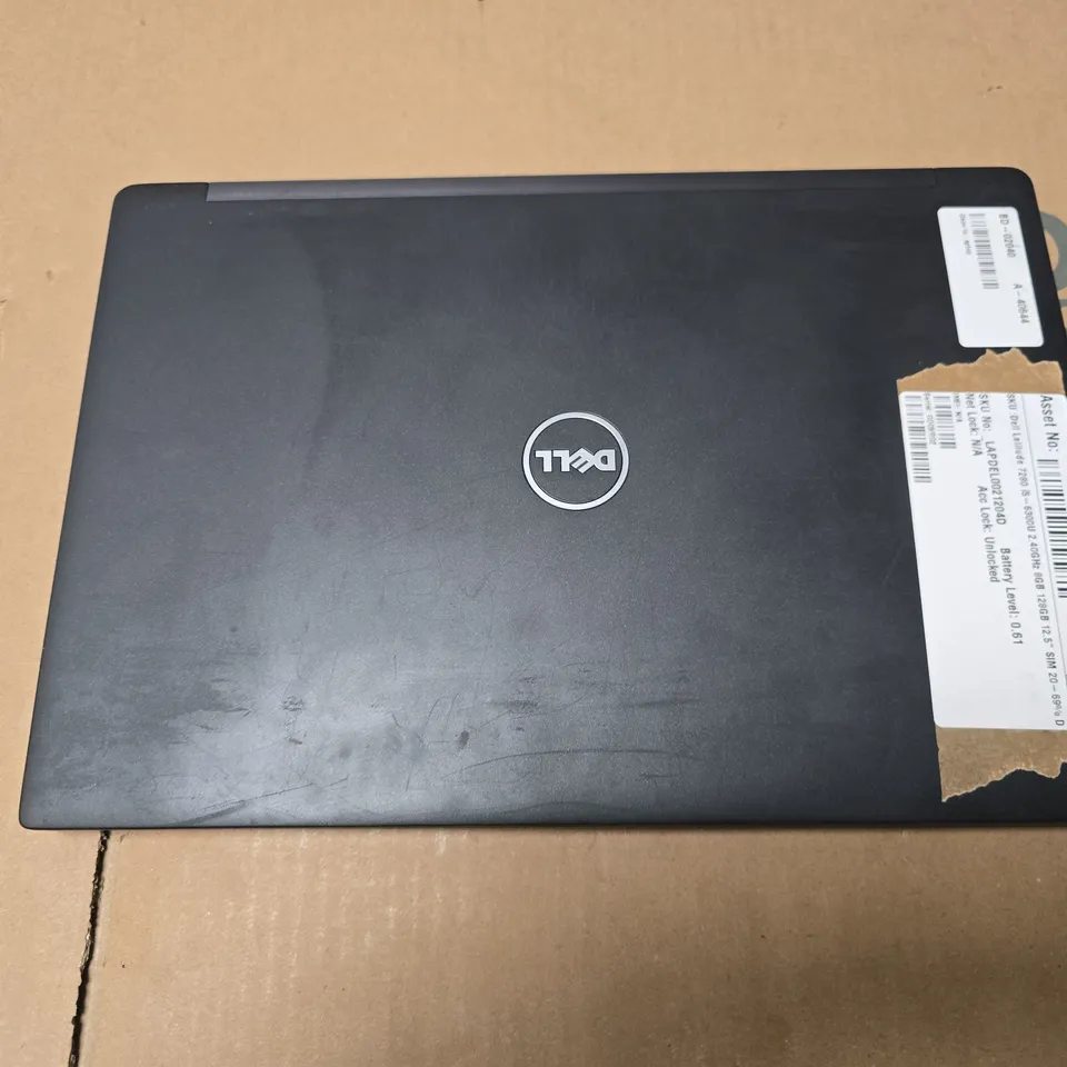 DELL LATITUDE 7280 LAPTOP, I5-6300U, 8GB RAM, 128GB SSD, 12.5" DISPLAY