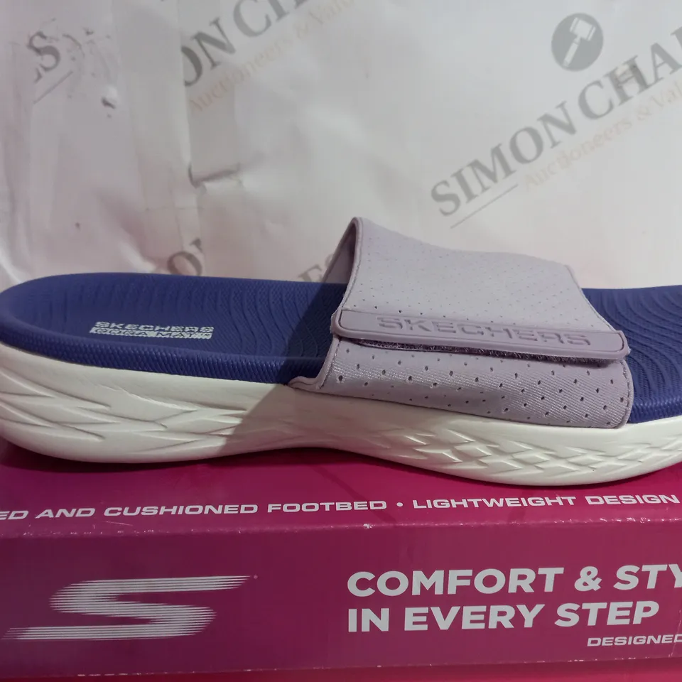 SKETCHERS GO WALK 600 SD - LAVENDER SIZE 7
