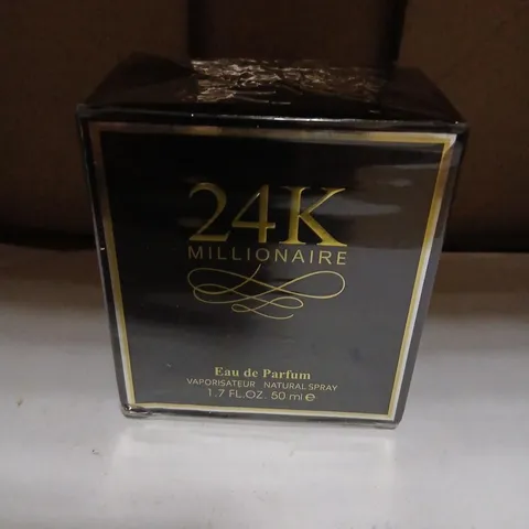 BOXED AND SEALED 24K MILLIONAIRE EAU DE PARFUM 50ML