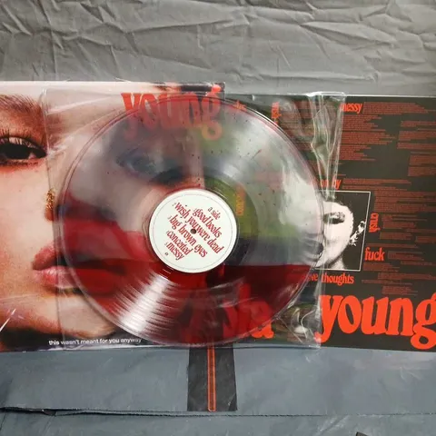 LOLA YOUNG THIS WASNβT MEANT FOR YOU ANYWAY BAD WORLD BLOOD VINYL LIQUID LP